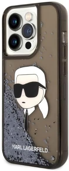KARL LAGERFELD KLHCP14XLNKHCK Hülle für iPhone 14 Pro Max 6,7" Schwarz hardcase