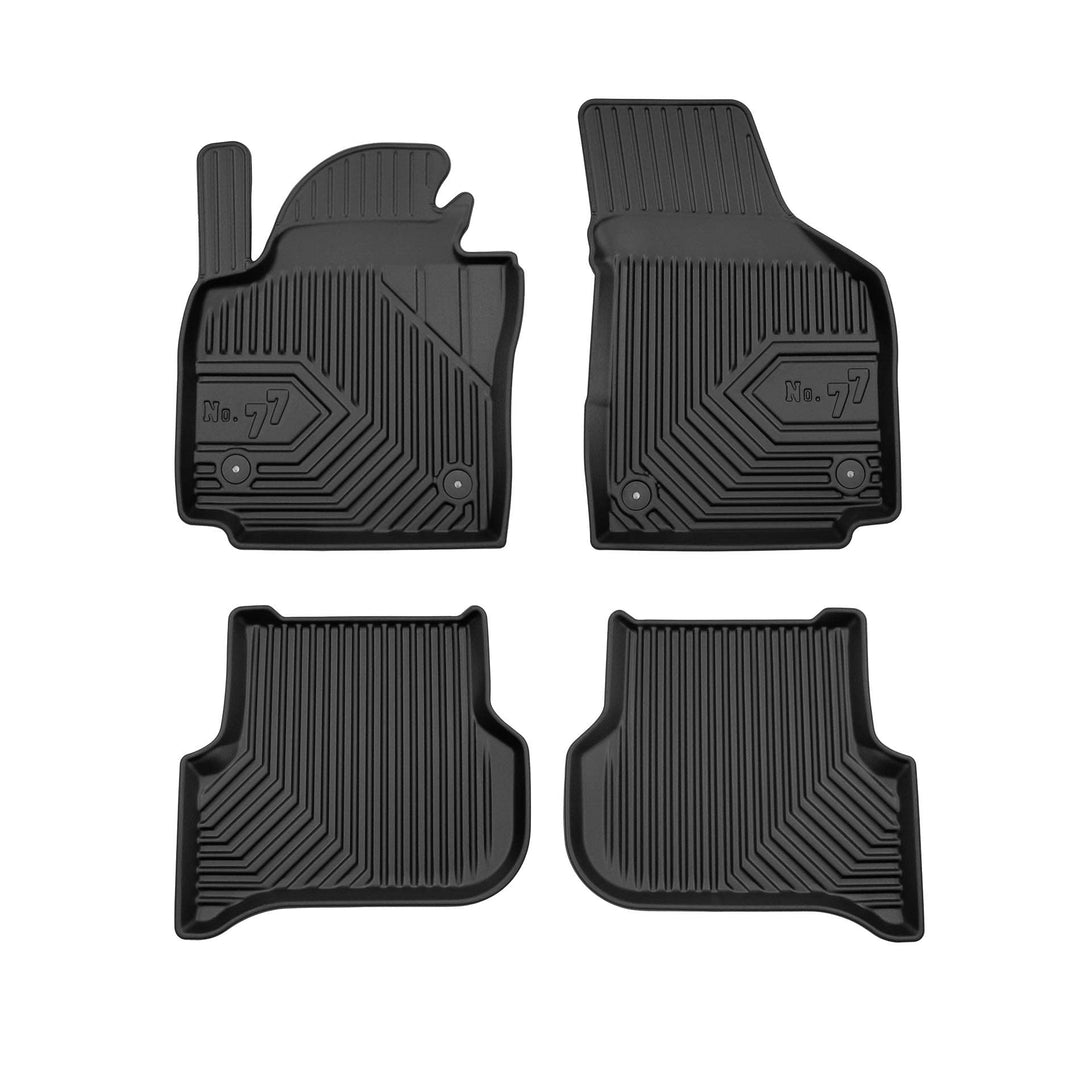 FROGUM No.77 Gummimatten Ganzjahresset von Auto Fussmatten Autofussmatten für SEAT Altea XL 2004-201