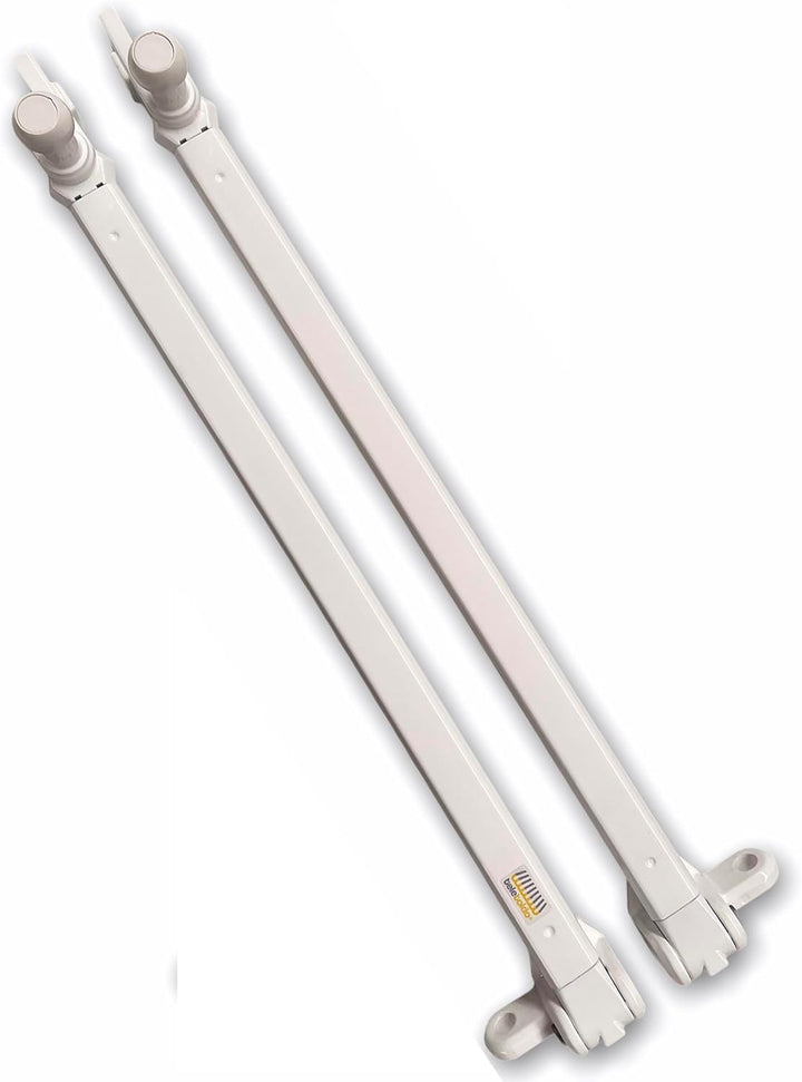 Set Arme für Balkonmarkisen 50 cm (weiss), Weiss
