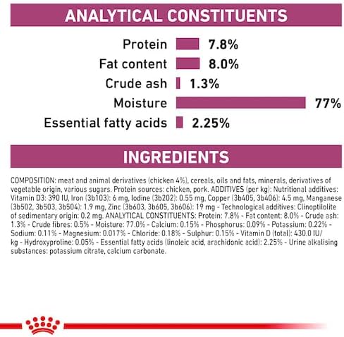 Royal Canin Veterinary Renal Chicken | Doppelpack | 2 x 12 x 85 g | Diät-Alleinfuttermittel für ausg