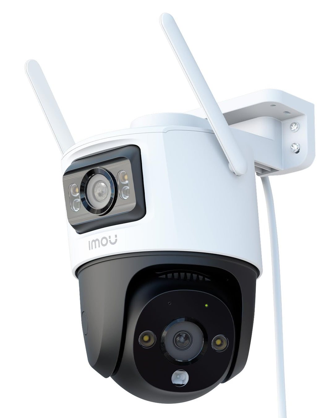 Imou 3MP+3MP PTZ Dual-Lens Überwachungskamera Aussen mit KI-Personen-/Fahrzeugerkennung, Farbnachtsi