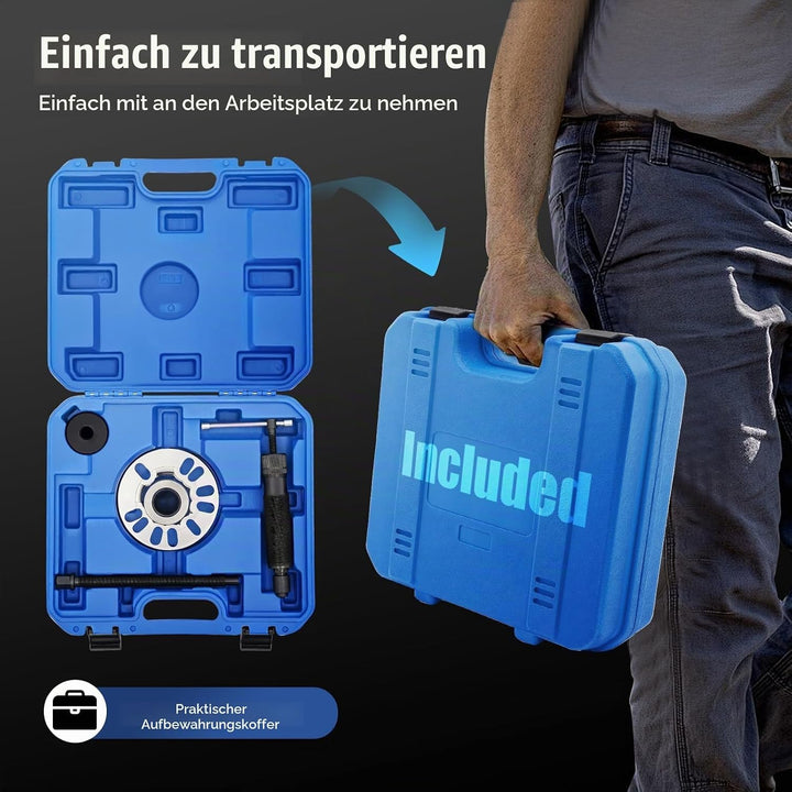 10T Hydraulischer Radlager Abzieher Werkzeug Satz Ausdrücker Satz für Antriebswellen KFZ Radnaben ab
