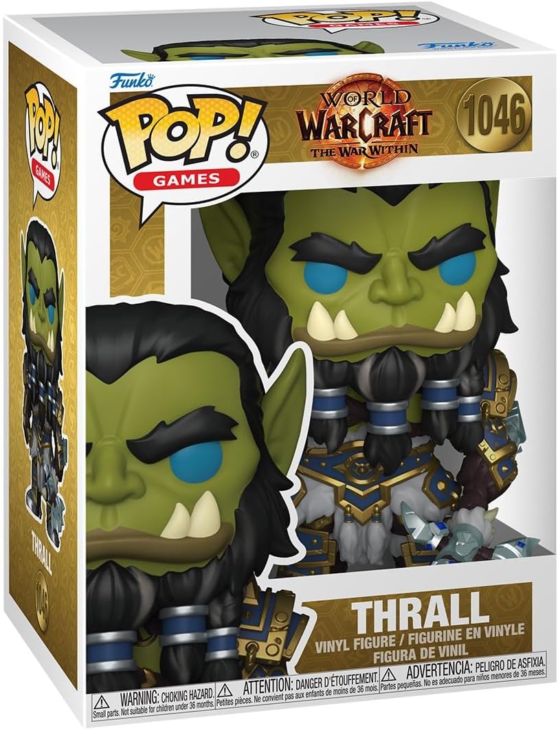 Funko Pop! Games: Wow - Thrall - World of Warcraft - Vinyl-Sammelfigur - Geschenkidee - Offizielle H