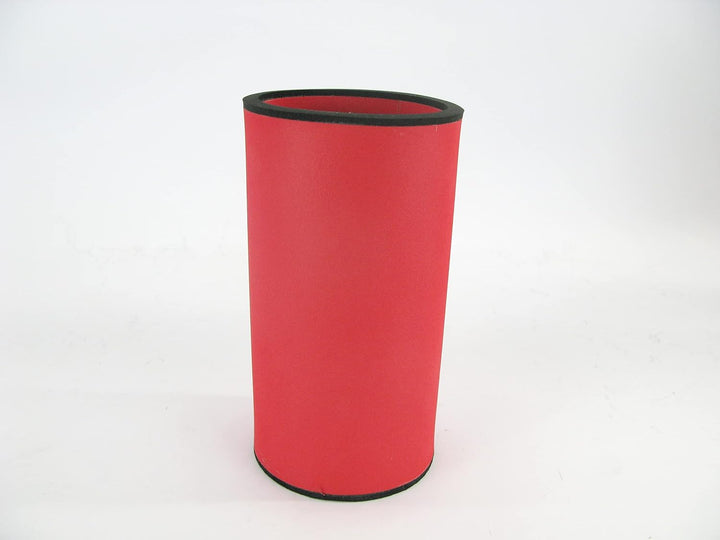 6er Set rote Getränkekühler 0,5l Flasche - Bierkühler - Neoprenkühler - passgenau ~Flaschenkühler~ f