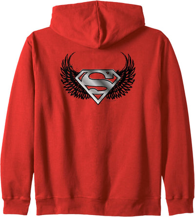 Superman Dirty Wings Kapuzenjacke