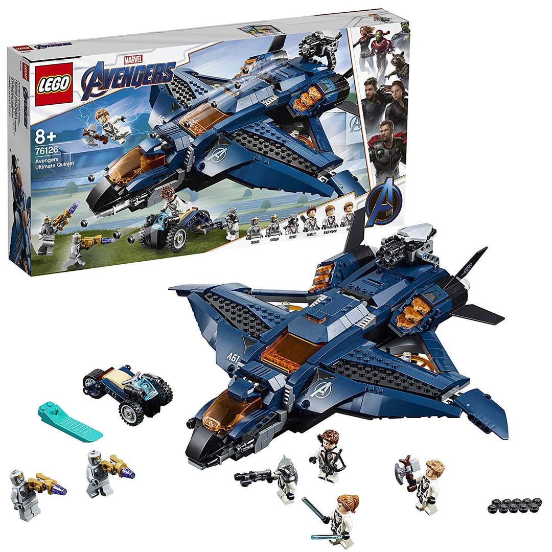 Lego 76126 Super Heroes Ultimativer Avengers-Quinjet