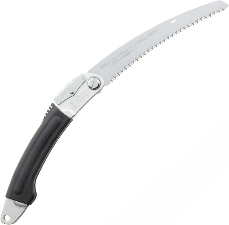 Silky Ultra Accel Curve 240mm – Klappsäge mit gebogener Klinge für Oberhandarbeiten, Ultra Accel Cur