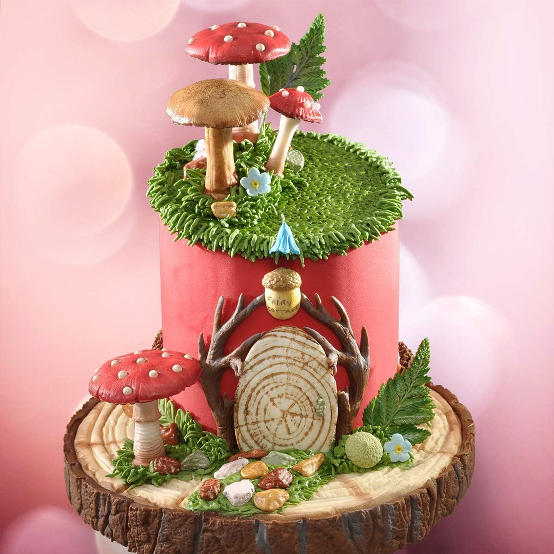 Katy Sue Designs Flower Pro Fliegenpilze &amp; Pilze Silikonform &amp; Veiner für Kuchendekoration &amp; Basteln