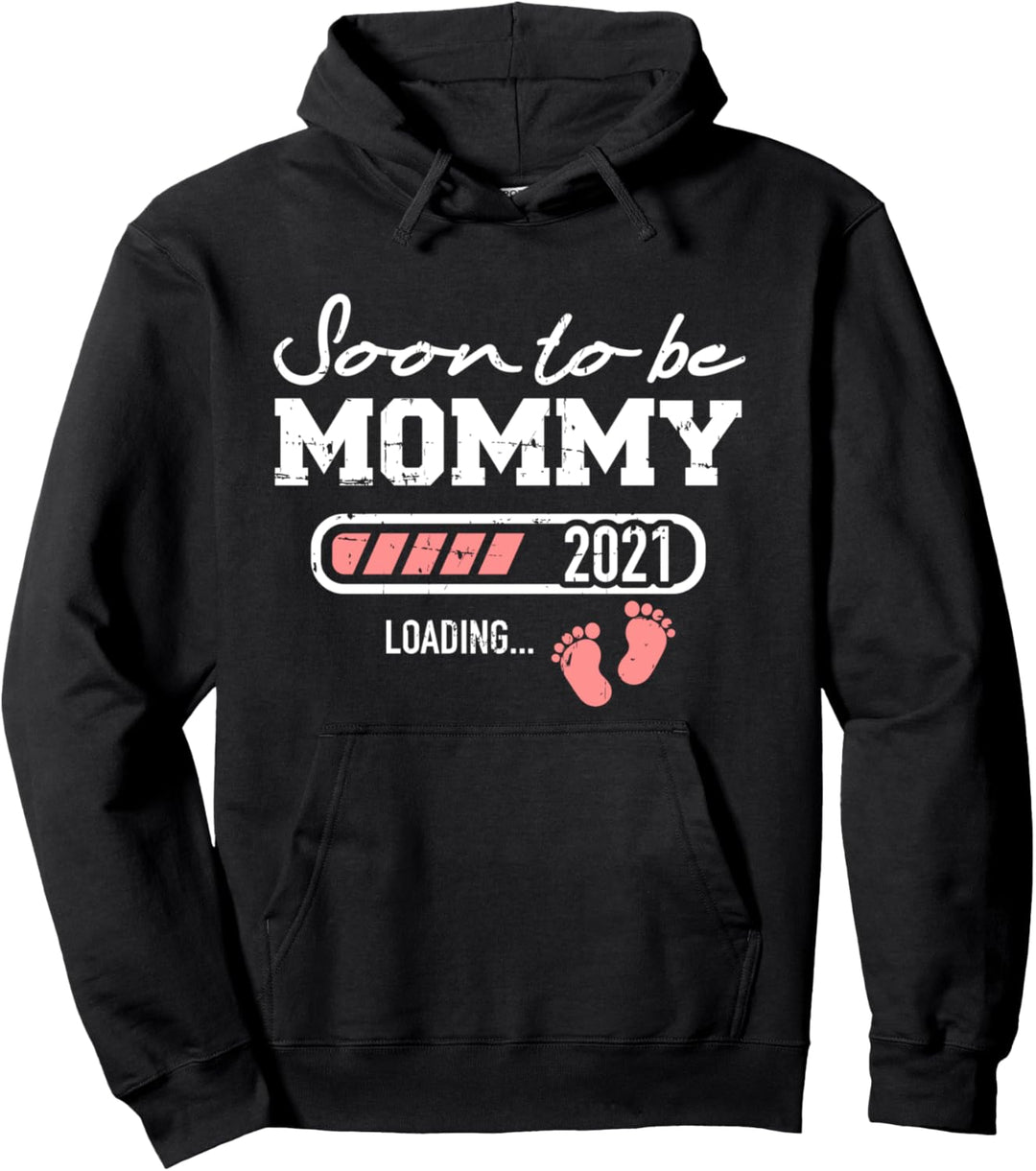 Mama Mutter 2021 Ladebalken Pullover Hoodie