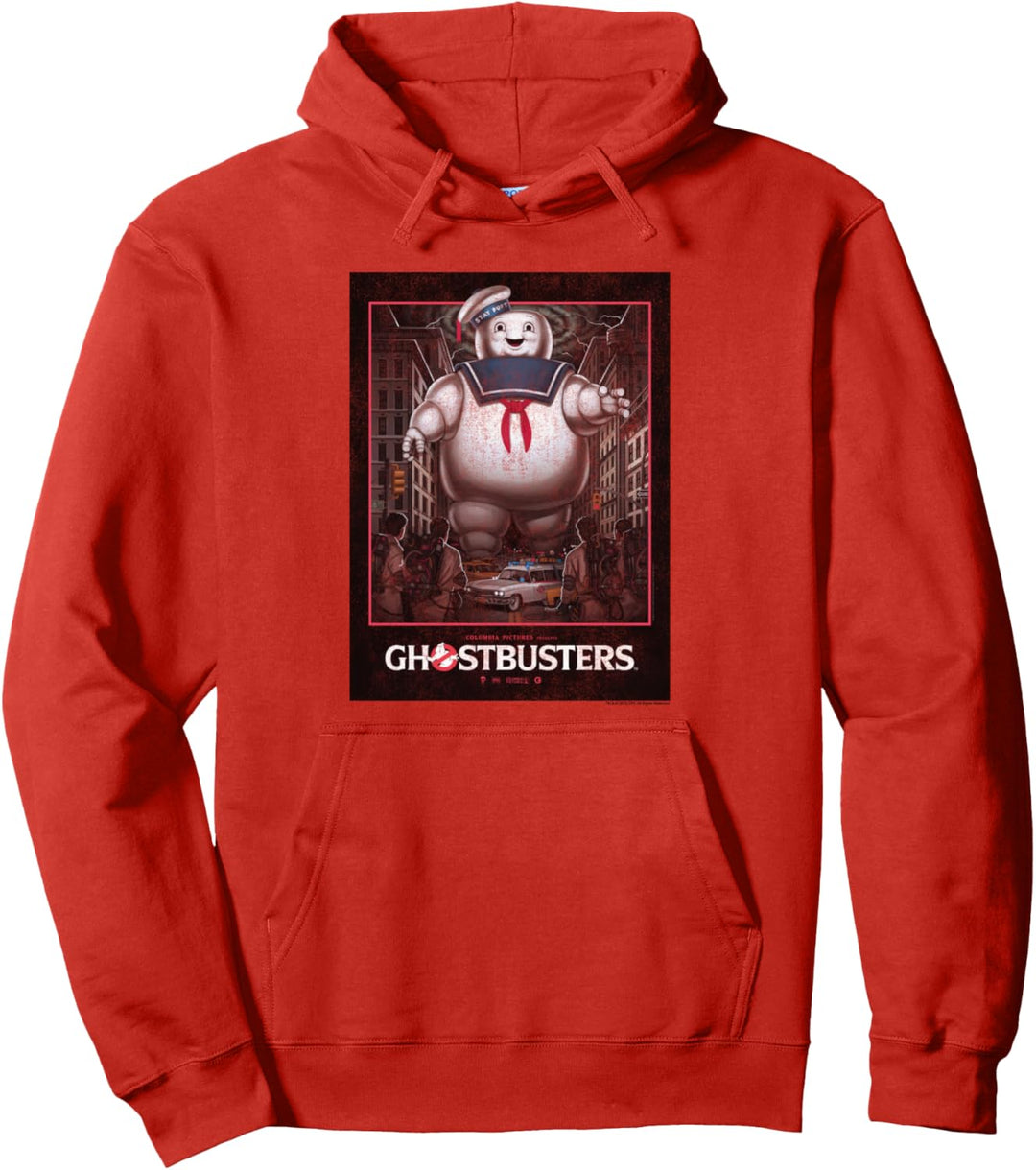Ghostbusters Bleiben Sie aufgezogenes Vintage-Poster Pullover Hoodie