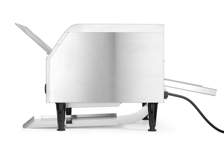 HENDI Durchlauf-Toaster, doppelt, Förderbandtoaster, Kettentoaster, Einstellbar Röstzeit bis zu 3 mi