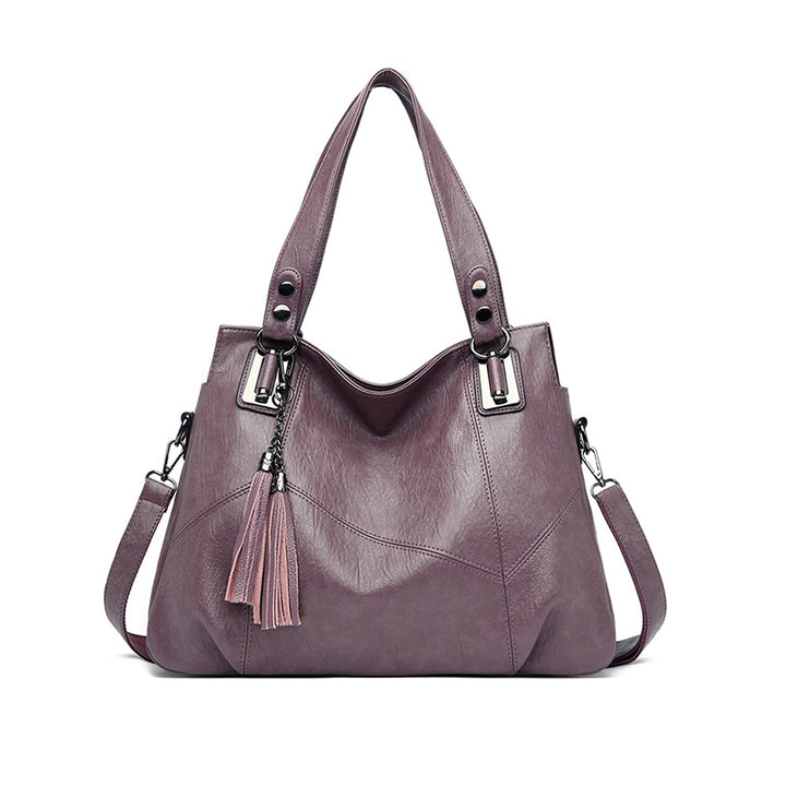 PORRASSO Damen Handtasche Mode Hobo Schultertasche Frauen Umhängetasche Grosse PU Leder Henkeltasche