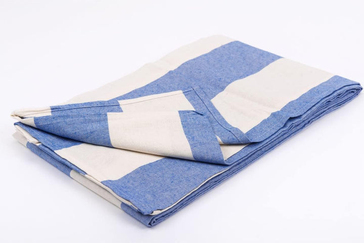 HomeLife Sofabezug für 3-Sitzer, Baumwolle mit Bindebändern, Überwurf für 3-Sitzer, mit Armlehnen, g