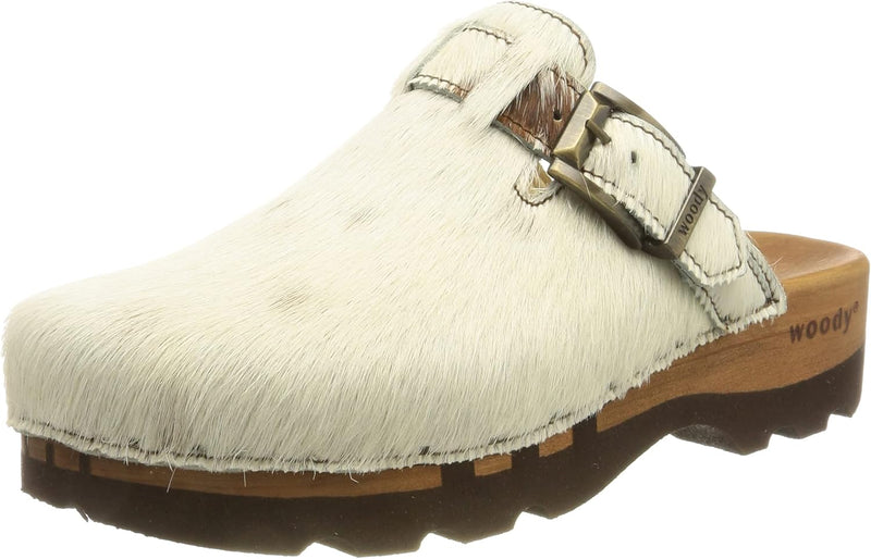 Woody Lukas Herren Clogs 41 EU Fell Natur, 41 EU Fell Natur