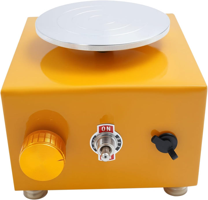 Mini Elektrisch Töpferscheibe, 2000RPM Elektrische Töpferscheibe Maschine, mit Leiser 24W Motor und