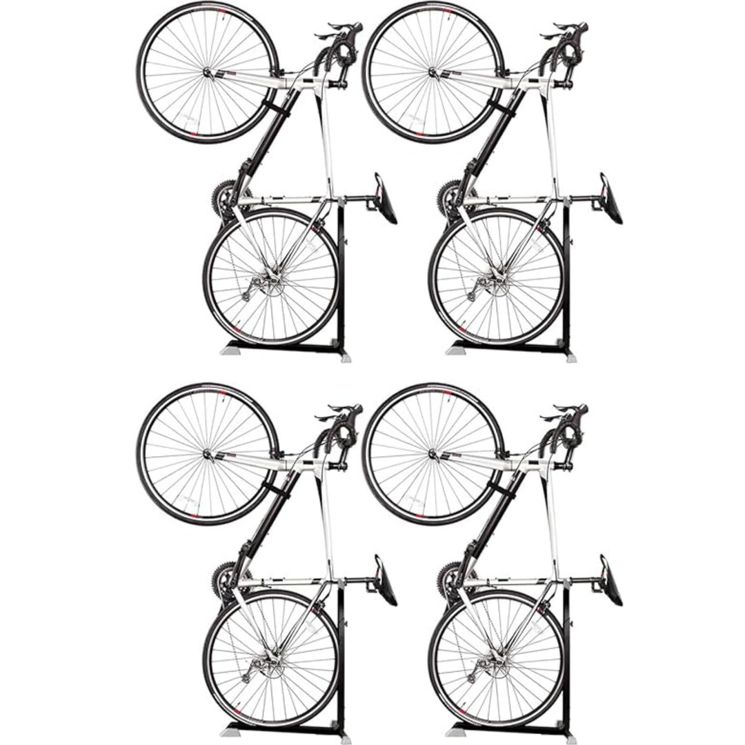Bike Nook Ständer & vertikales Aufbewahrungsregal – 4 Stück – Der originale vertikale Fahrradbodenst