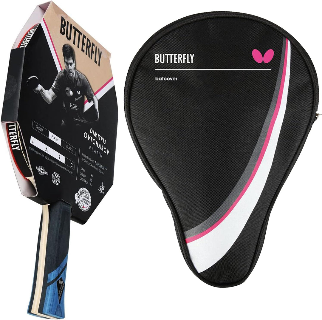 Butterfly® Dimitrij Ovtcharov Platin Tischtennisschläger | Eva-Technologie | ITTF zertifizierter Pan