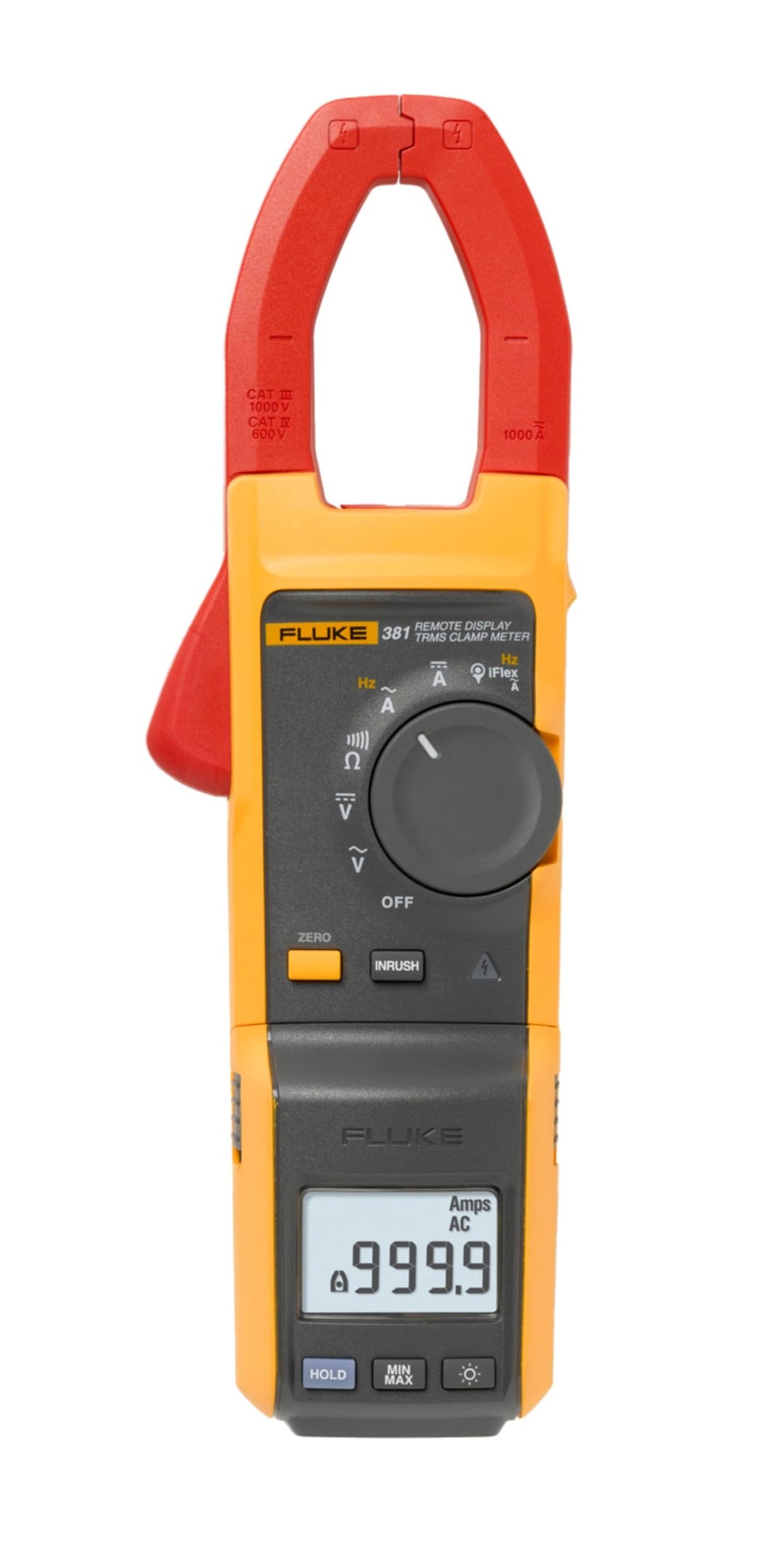 Fluke Stromzange, 2500 AAC, 1000 ADC, TRMS