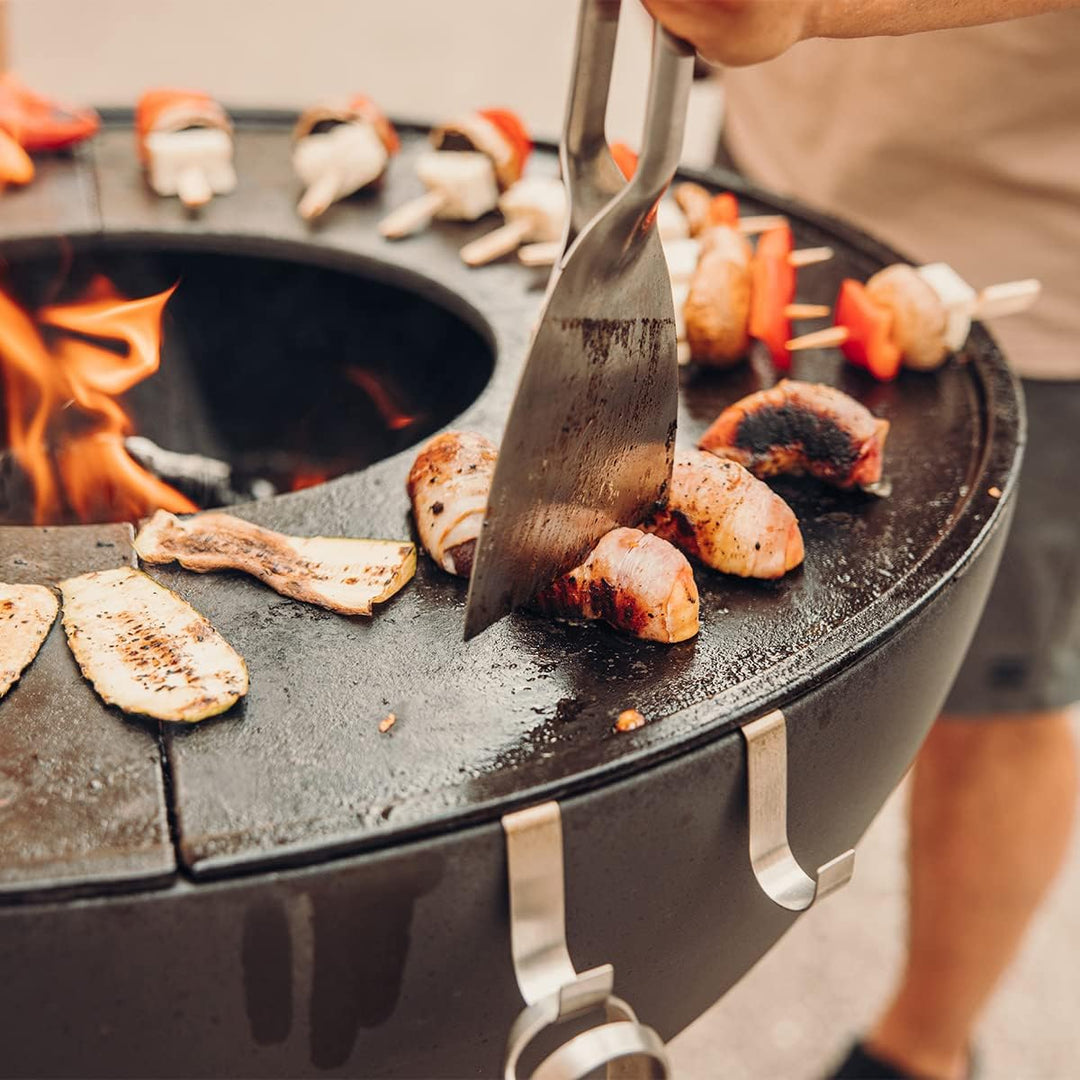 höfats - Spachtel - Grillspachtel und Wender zum Zerteilen und Verrühren von Grillgut sowie zum Rein