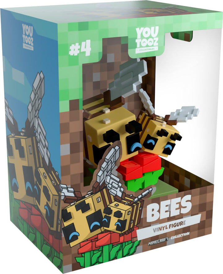 Youtooz Minecraft Bees 9,1 cm, Bienen Vinyl-Figur,, Bienen