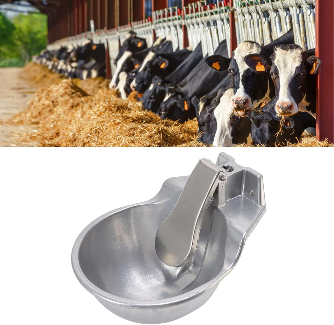 Automatischer Trinknapf, Viehtränke-Set aus Aluminiumlegierung, Verdickter, Robuster, Wassersparende