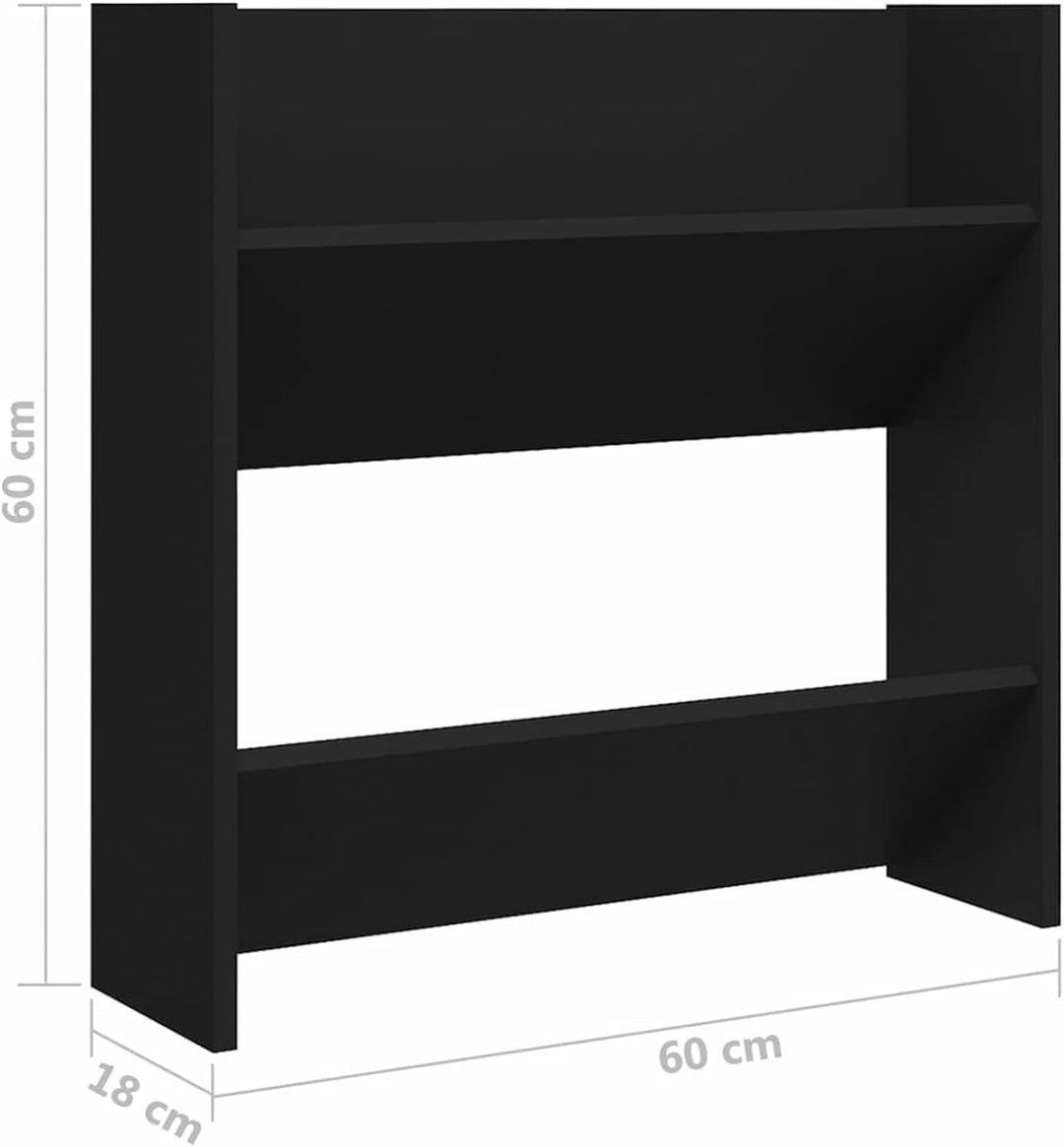 Susany Wand-Schuhschränke mit 2 Kippböden Schuhregal Schuh-Organizer Wand-Schuhschrank-Set für Flur
