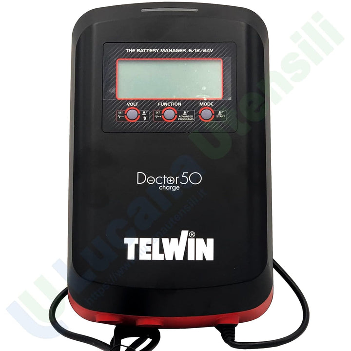 Telwin Doctor Charge 50 230V 61224V elektronisches Multifunktions-Ladegerät - 807613