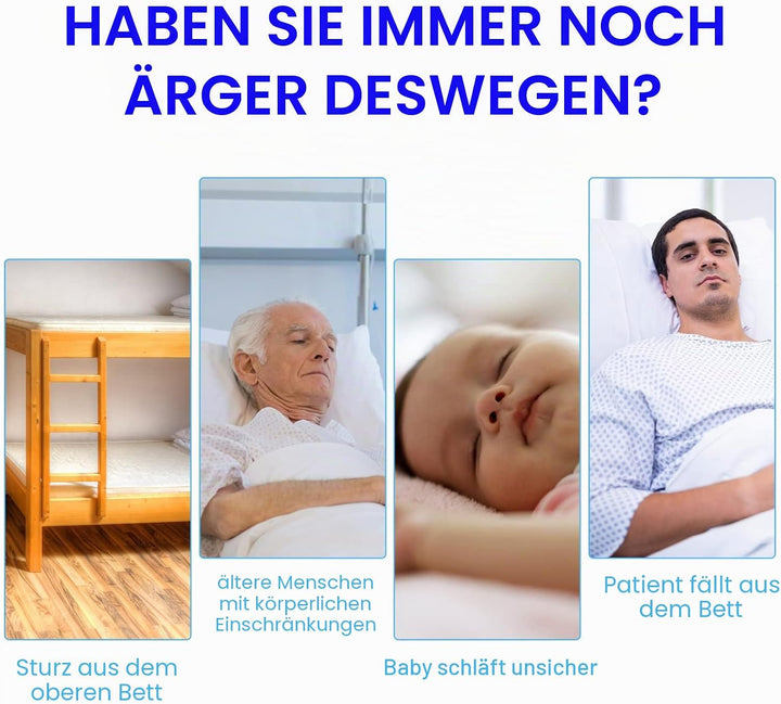 Hlieeosfcn Bettgitter für Ältere, Sicherheits Bettgriff Bett Haltegriffe Aufstehhilfe für Senioren,F