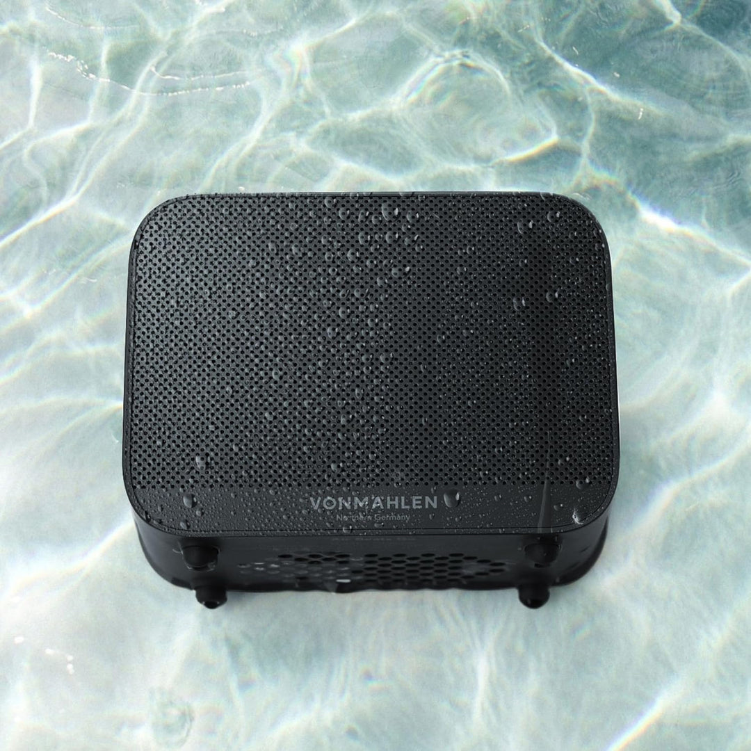 VONMÄHLEN – Air Beats Go kabelloser Bluetooth Lautsprecher klein mit unverwechselbarem Sound – wasse