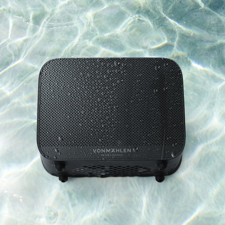 VONMÄHLEN – Air Beats Go kabelloser Bluetooth Lautsprecher klein mit unverwechselbarem Sound – wasse