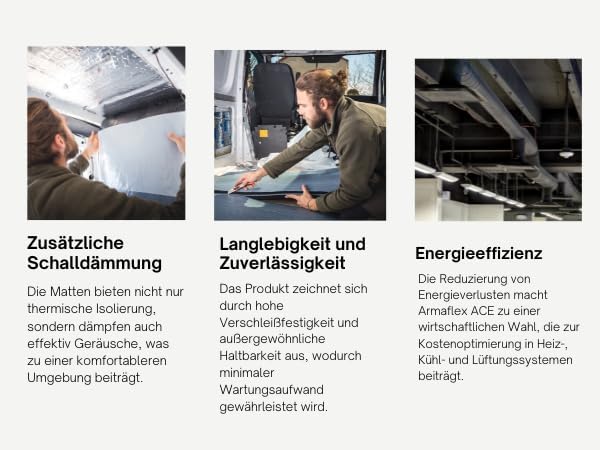 Armacell Armaflex 6mm-32mm Dämmmatten Dämmung Isolierung Kautschuk (Selbstklebend, 6mm - 7,5m x 1m)