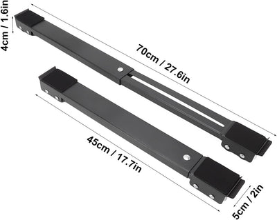 Waschmaschinenständer, Bewegliche, Verstellbare Kühlschrankbasis, Mobile Rollenhalterung, Universalg