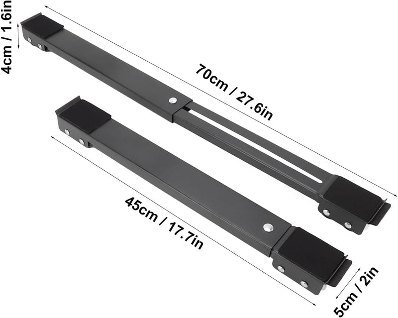 Waschmaschinenständer, Bewegliche, Verstellbare Kühlschrankbasis, Mobile Rollenhalterung, Universalg