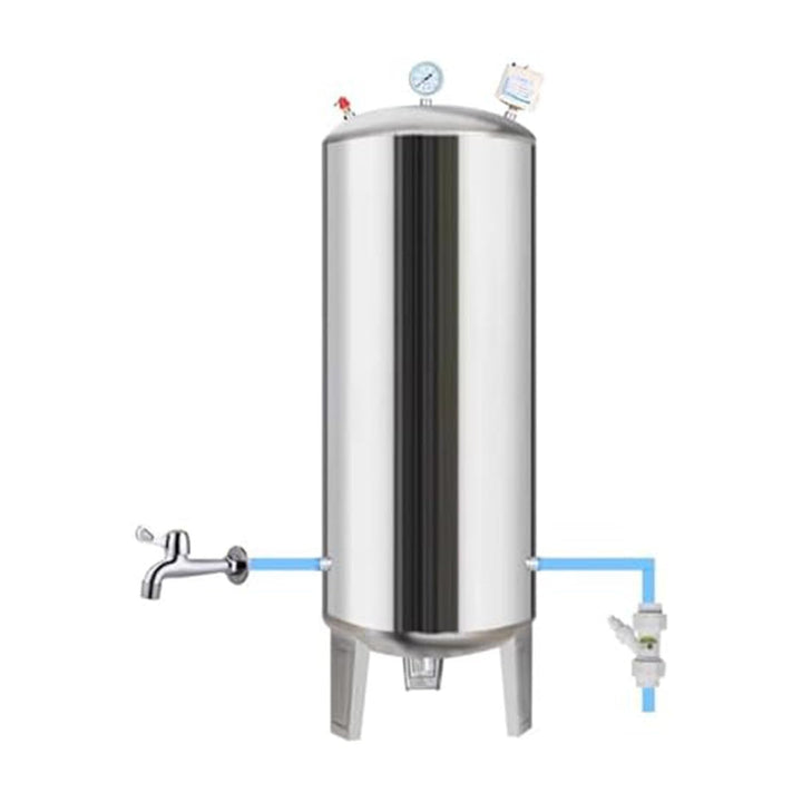 Druckbehälter 160L 200L 250L 300L Vertikale Wasser drucktanks für Pumpbrunnenhaus, Wassertanks aus E