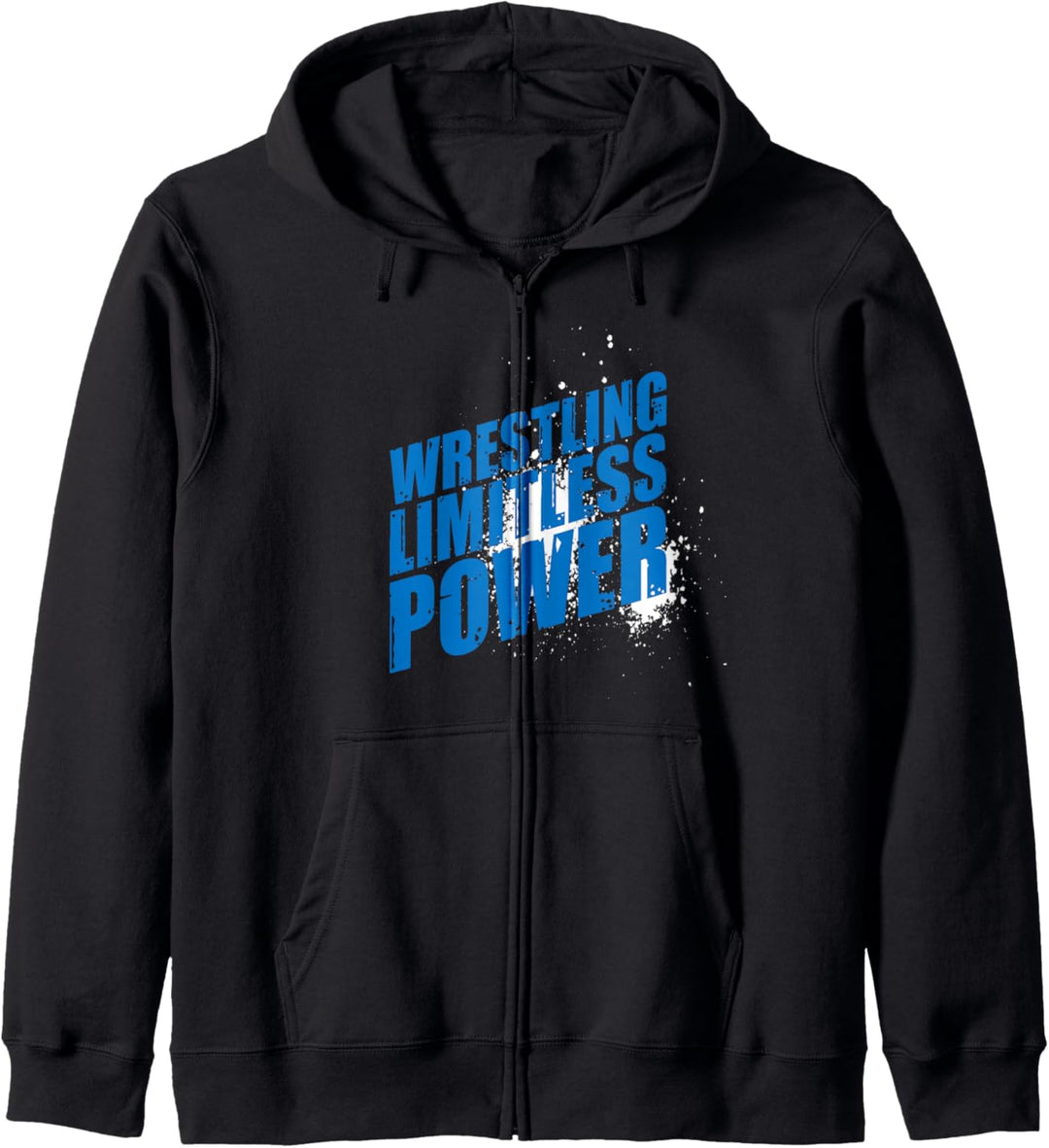 Ringen Grenzenlose Kraft. Wrestling T-Shirt. Ringer Anzug Kapuzenjacke