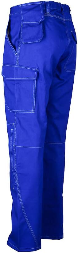 KÜBLER Workwear KÜBLER ORGANIQ Arbeitshose anthrazit, Grösse 52, Herren-Arbeitshose aus Baumwolle, A