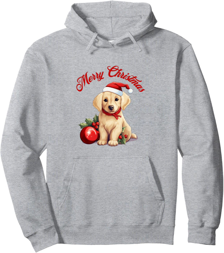 Christmas Retriever Pullover Hoodie