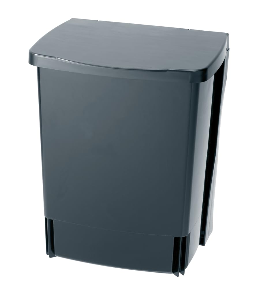 Brabantia 395246 Einbau Mülleimer, 10 Liter schwarz, Single