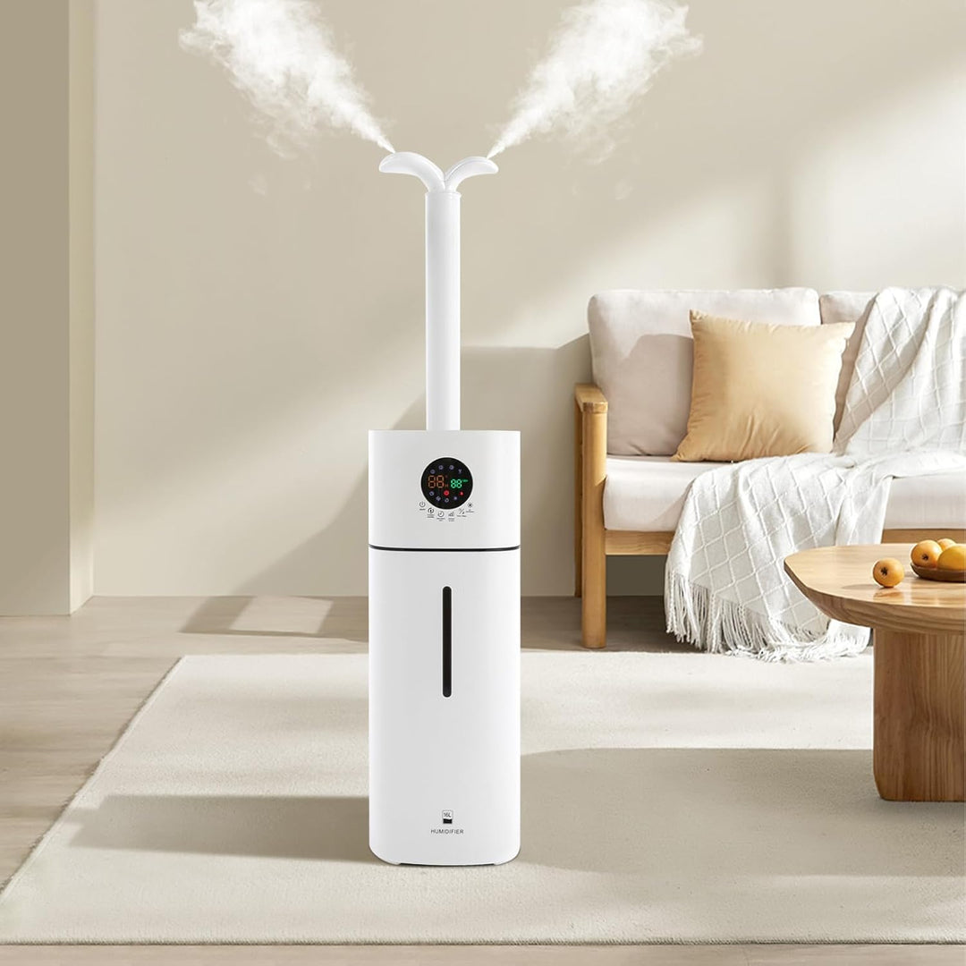 Luftbefeuchter, 16L Grosse Luftbefeuchter, Top-Füllung Luftbefeuchter für Schlafzimmer mit Timerfunk