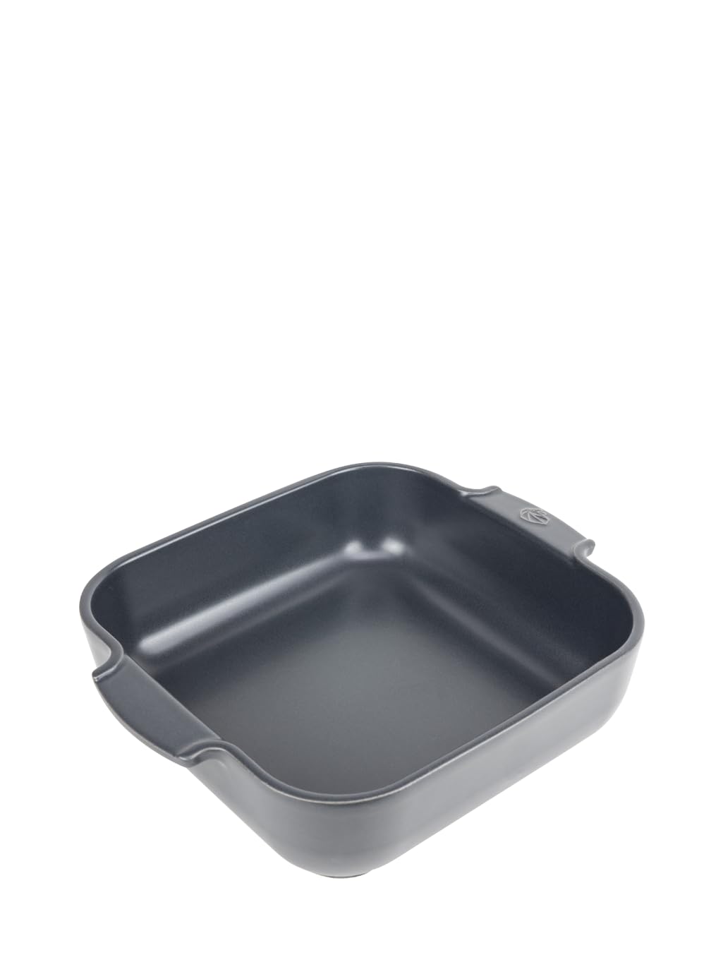 Peugeot 60183 Appolia Quadratische Auflaufform mit Griffen, Keramik, Rot, 8,2x36x36 cm, Fassungsverm