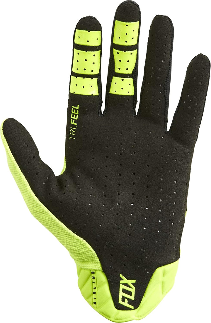 Fox Racing Herren Airline Glove Motorrad Handschuhe M Gelb, M Gelb
