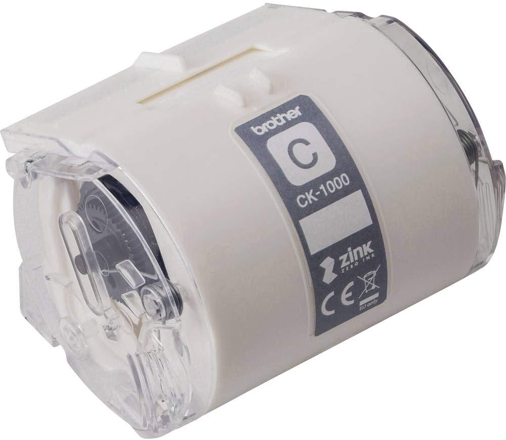 Brother BA77932 CK-1000 Reinigungsrolle, 50 mm breit, 2 m lang für Etikettendrucker VC-500W One size