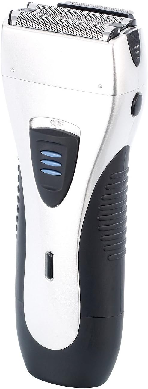 Sichler Men's Care Rasierapparat: Elektrischer Nass- & Trocken-Rasierer, 3-fach-Schersystem, Akku, I