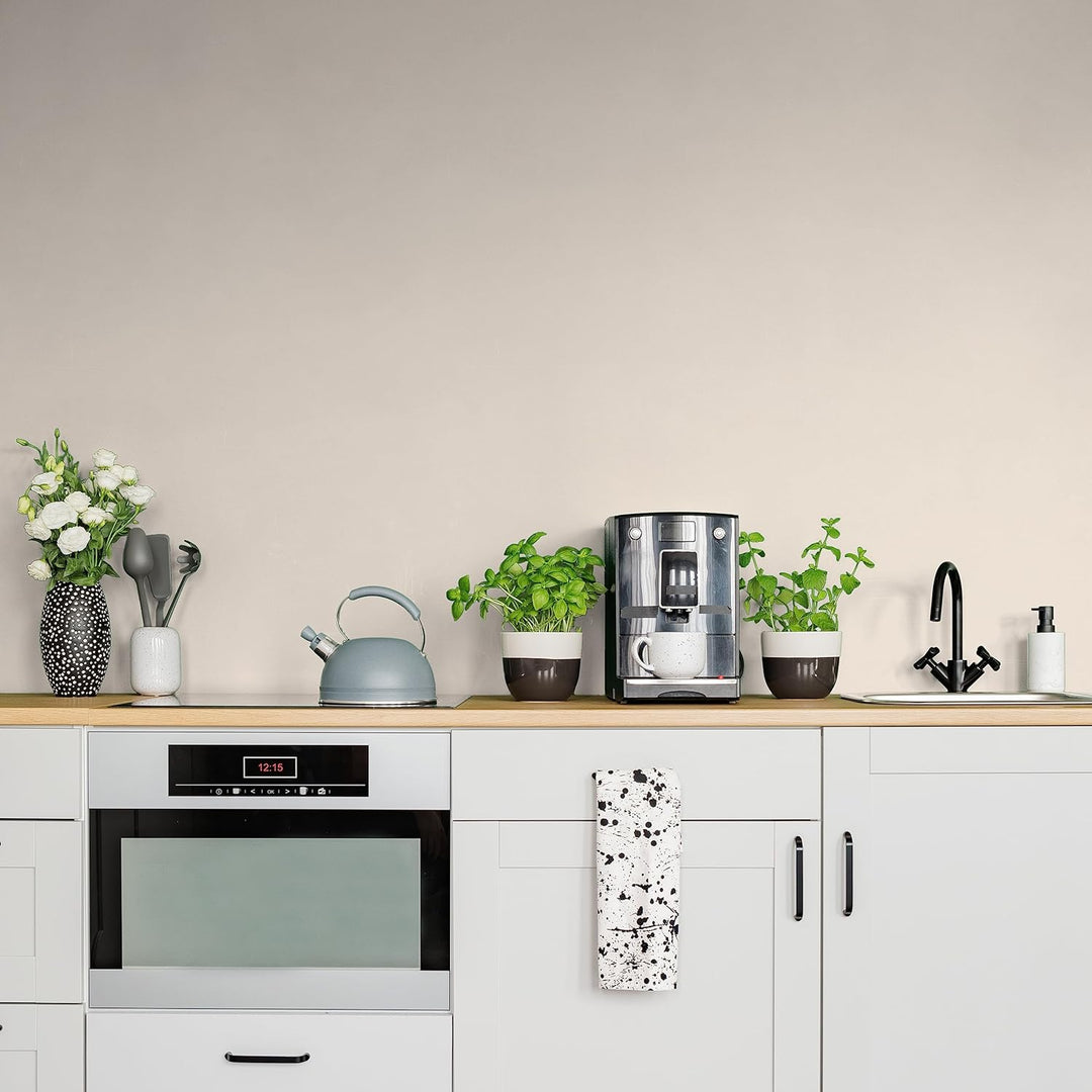 derendo Fühl Dich Wohl Deine Farbe beige, matte Wandfarbe beige, hohe Deckkraft, verschiedene Beiget