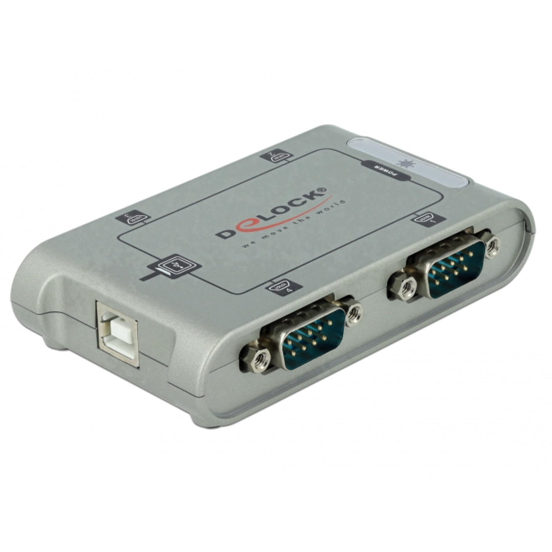 Delock USB 2.0 zu 4 x Seriell Adapter