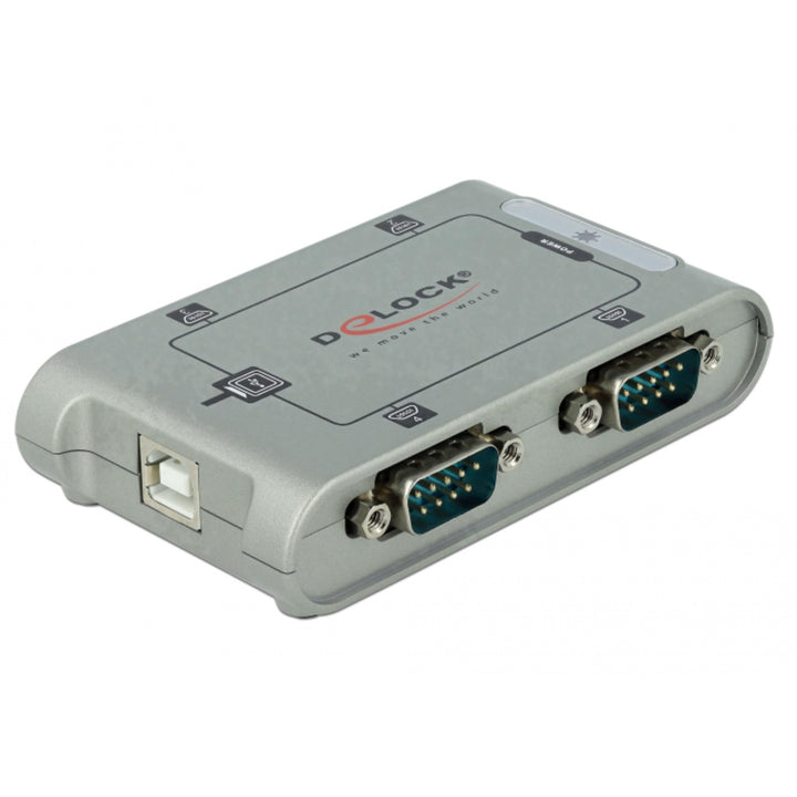 Delock USB 2.0 zu 4 x Seriell Adapter
