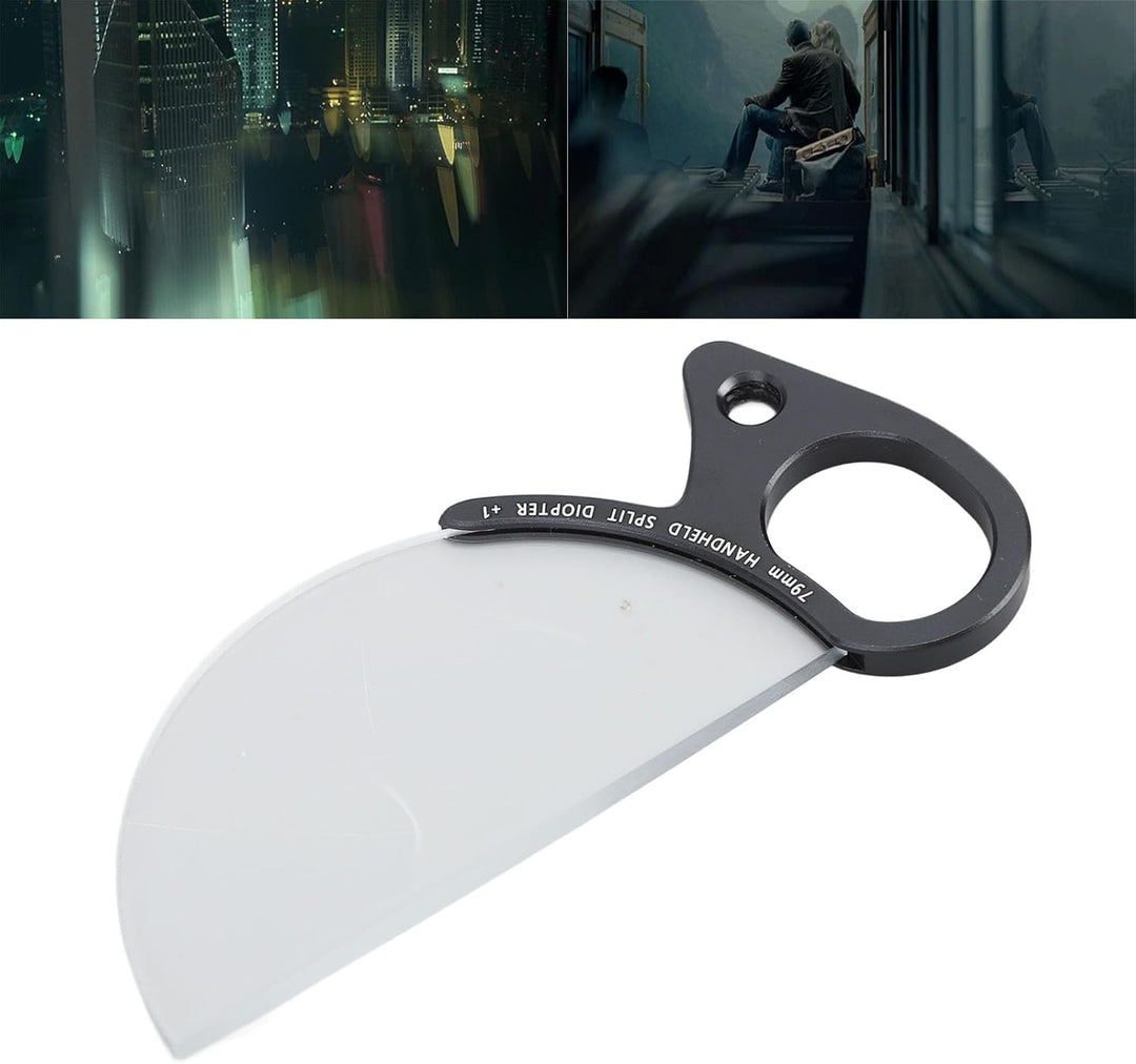 Handheld-Split-Dioptrien-Filter 79 Mm, +1 Dioptrien-Unschärfe-Kamerafilter für Sanfte, Verträumte Ef