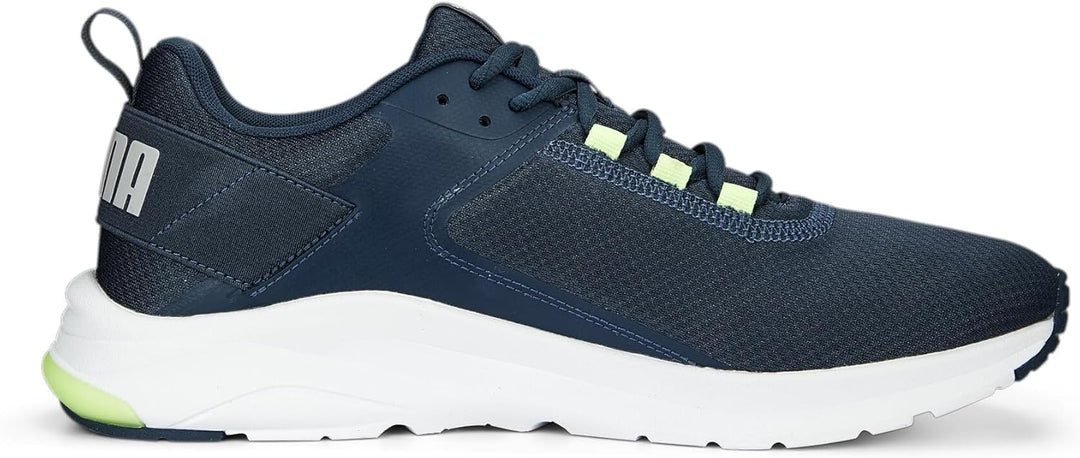 PUMA Unisex Electron E Sneaker 44.5 EU Dark Night Cool Light Gray Fast Yellow, 44.5 EU Dark Night Co