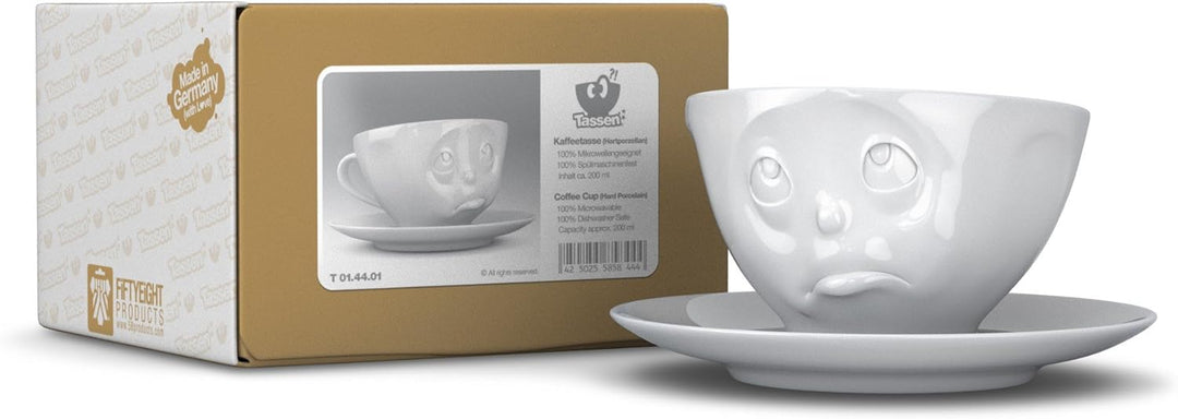 Fiftyeight Kaffeetassen Set, 2-er Set Och Bitte + grinsend, TV Tassen