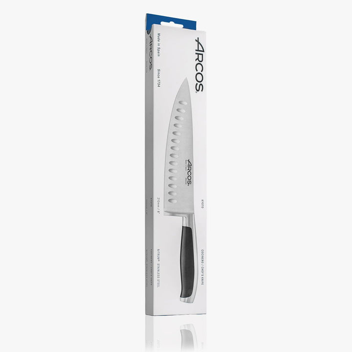 Arcos 178300 Serie Kyoto - Kochmesser - Klinge aus Nitrum geschmiedetem Edelstahl 210 mm - HandGriff
